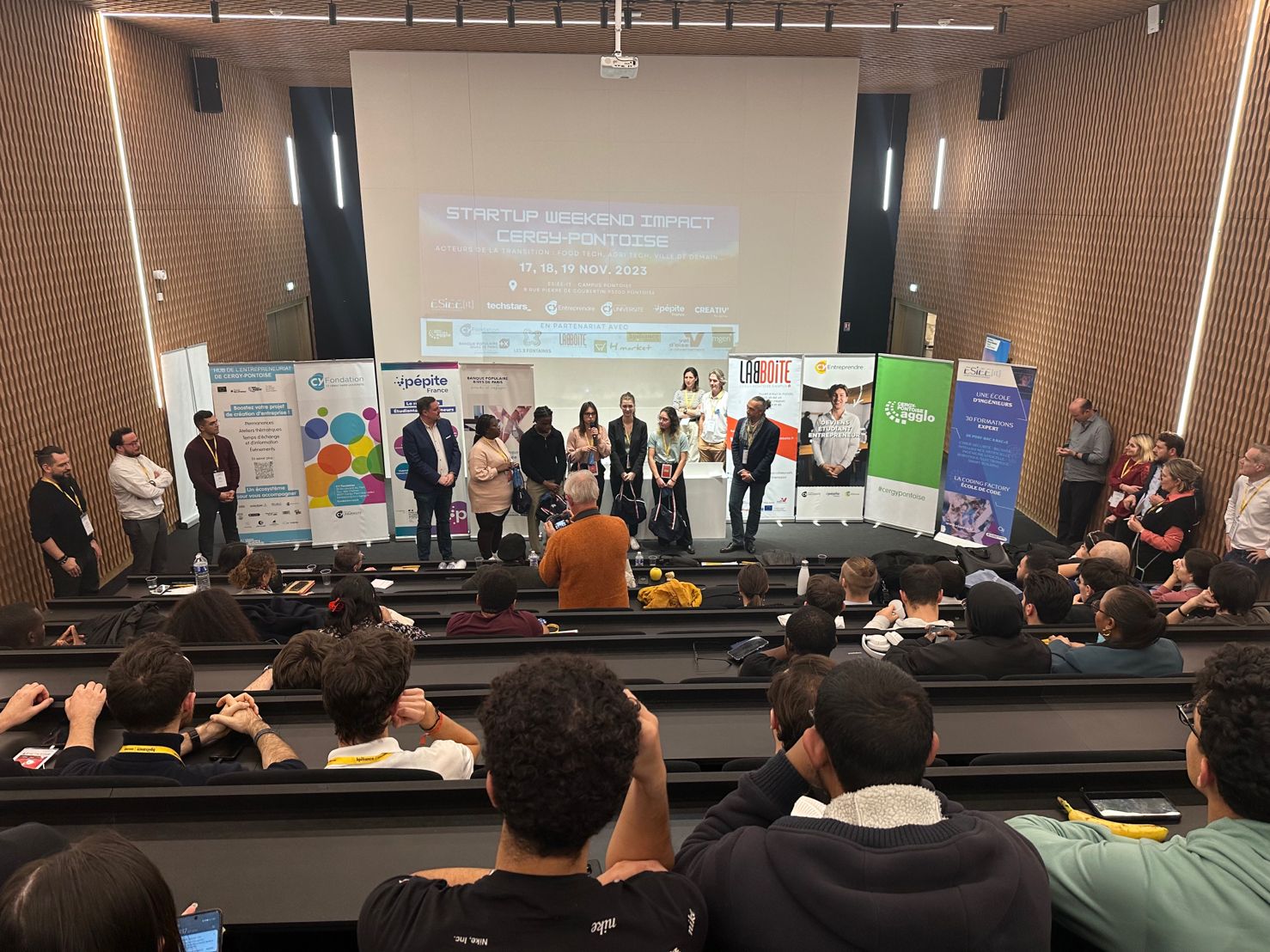 Retour sur le succès du Startup Weekend Impact Cergy-Pontoise : Félicitations aux Lauréats !